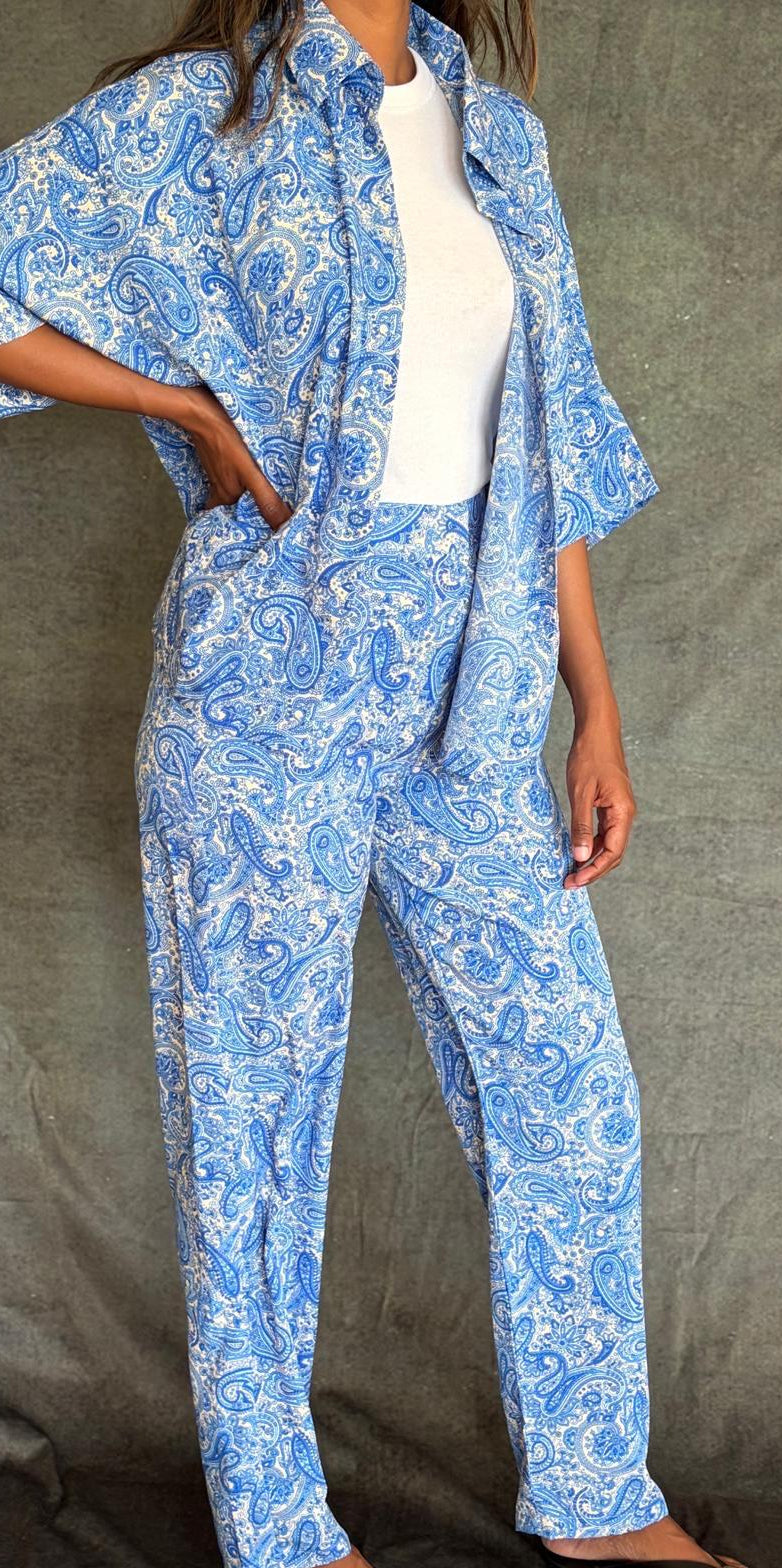 Bleu Jasmine Trousers